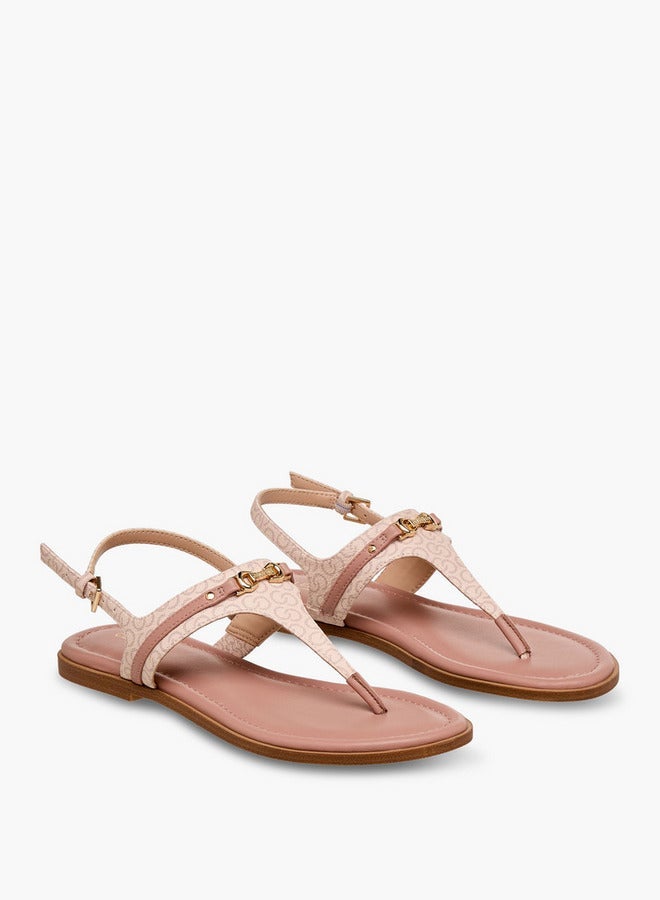 Celeste Women Buckle Closure Strap Sandals - Image 2